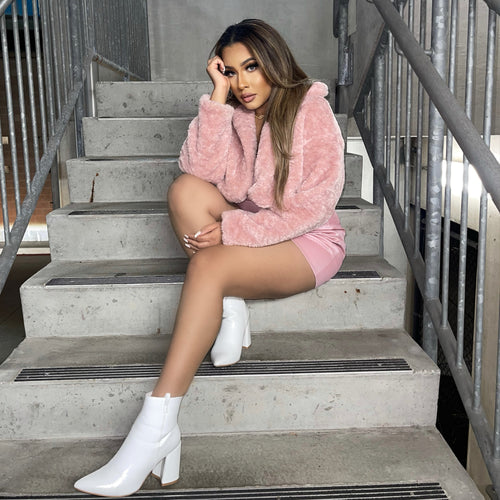 Never settle mini coat